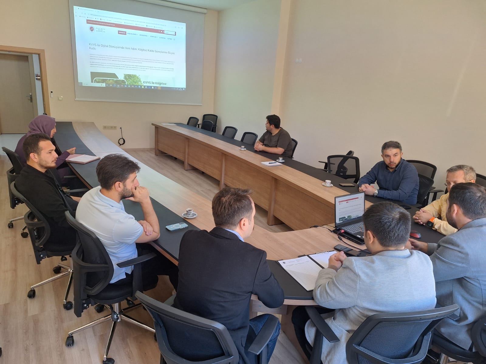 Bilgi İşlem Daire Başkanlığı İç Paydaş Toplantısı Gerçekleştirildi