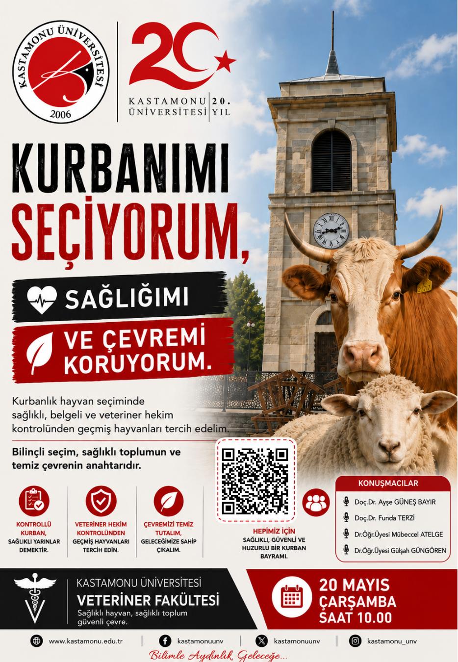 Kurbanımı Seçiyorum, Sağlığımı ve Çevremi Koruyorum Konferansı Gerçekleştirildi
