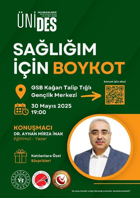 “Sağlığım için Boykot” Eğitim ve Farkındalık Projesi Gerçekleştirildi